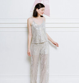 Vero Moda Ellen Wide Leg Sequin Pant