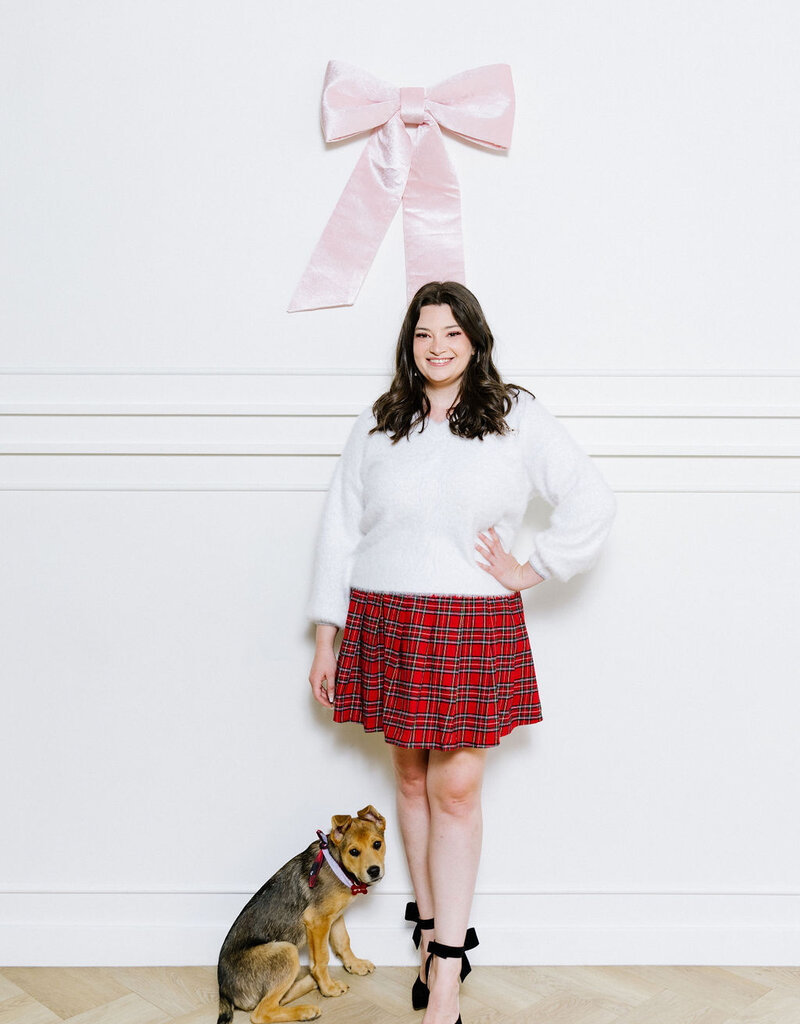 Cream Frosty Knit Pullover With Brooch (FINAL SALE)