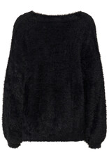 Cream Frosty Knit Pullover With Brooch (FINAL SALE)
