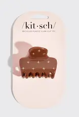Kitsch Recycled Plastic Rhinestone Puffy Claw Clip