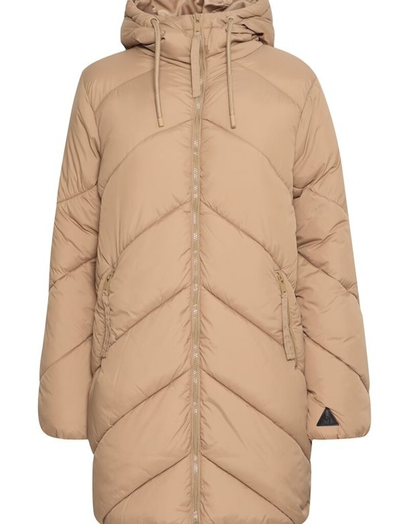 B.Young Bomina Long Coat with Hood