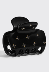 Kitsch Recycled Plastic Rhinestone Puffy Claw Clip