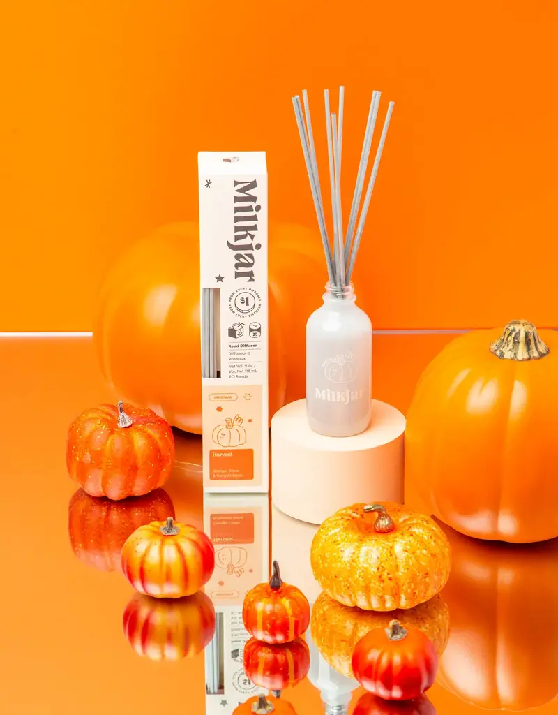 Milk Jar Milk Jar Diffuser - Harvest 4 oz.