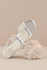 Oasis Society The Maci Strappy Heels with Bow