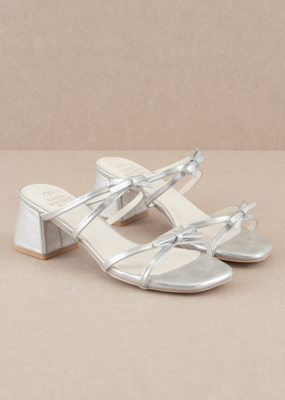 Oasis Society The Maci Strappy Heels with Bow *Two Colours*