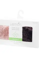 Lemon Gift Set 2PK Liquid Velvet Dream Crew Socks