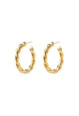 Leah Alexandra Twist Hoops