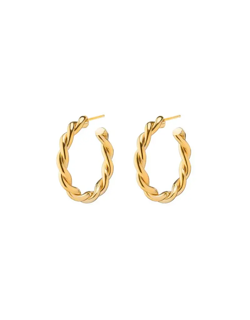 Leah Alexandra Twist Hoops