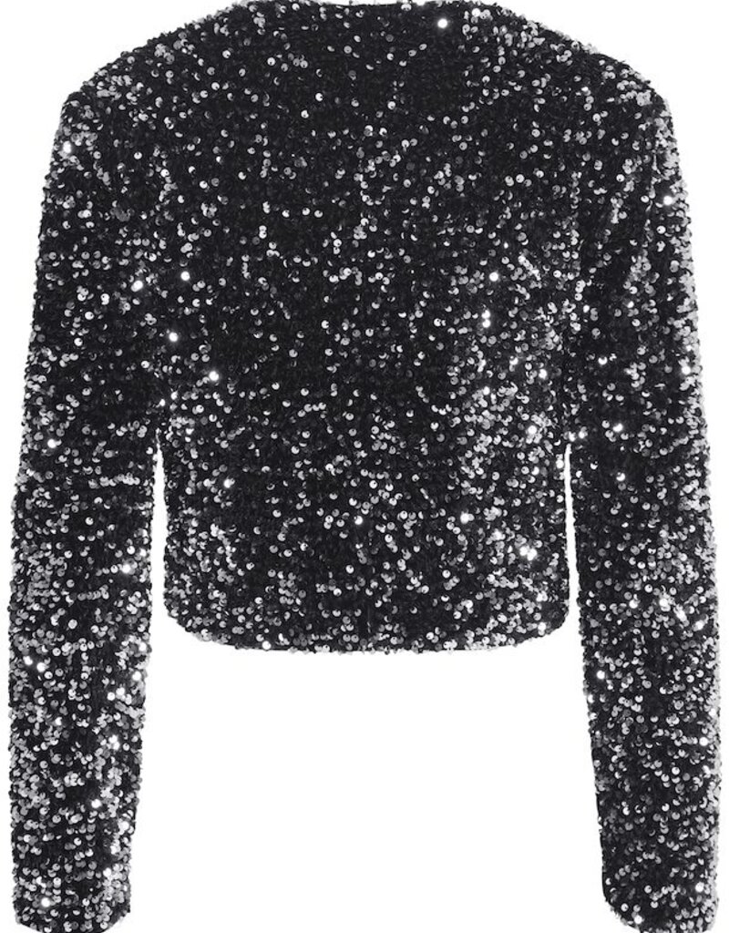 B.Young Paillet Bow Jacket