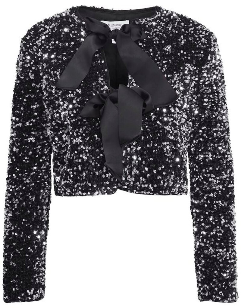 B.Young Paillet Bow Jacket