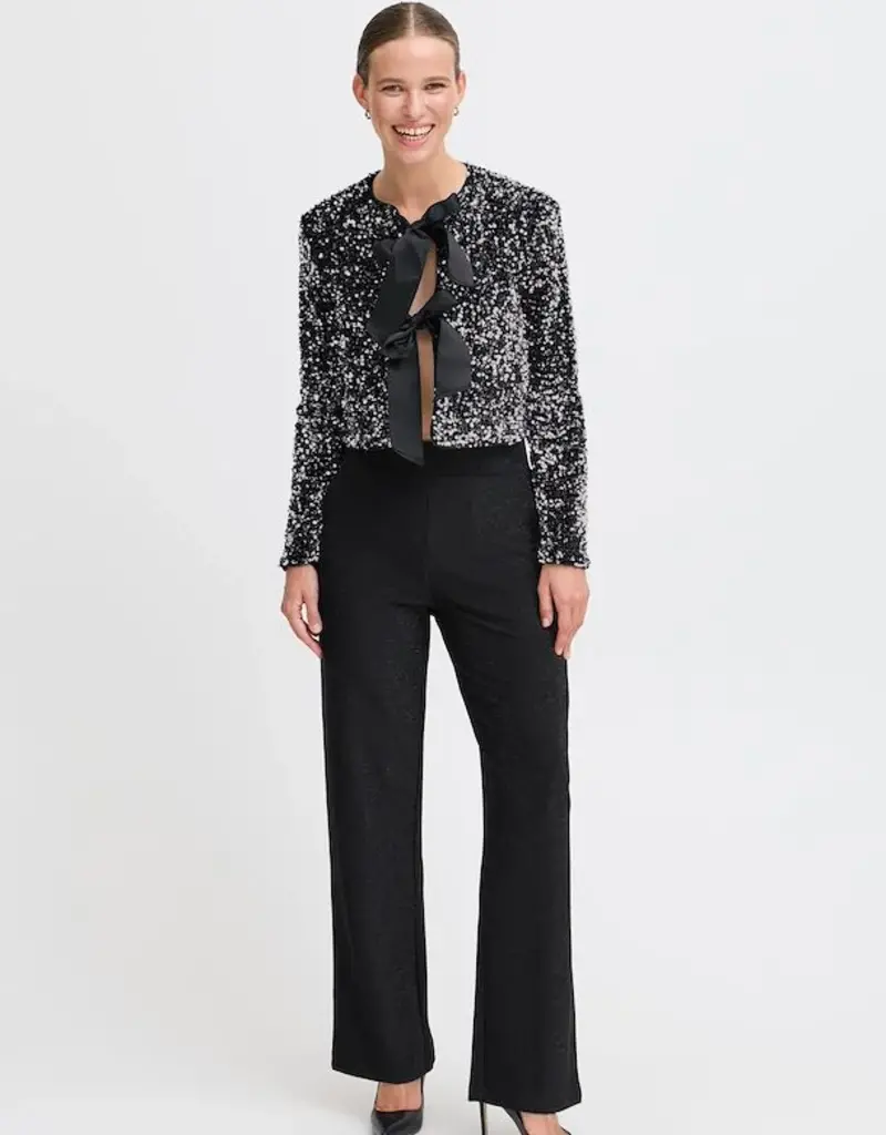 B.Young Paillet Bow Jacket