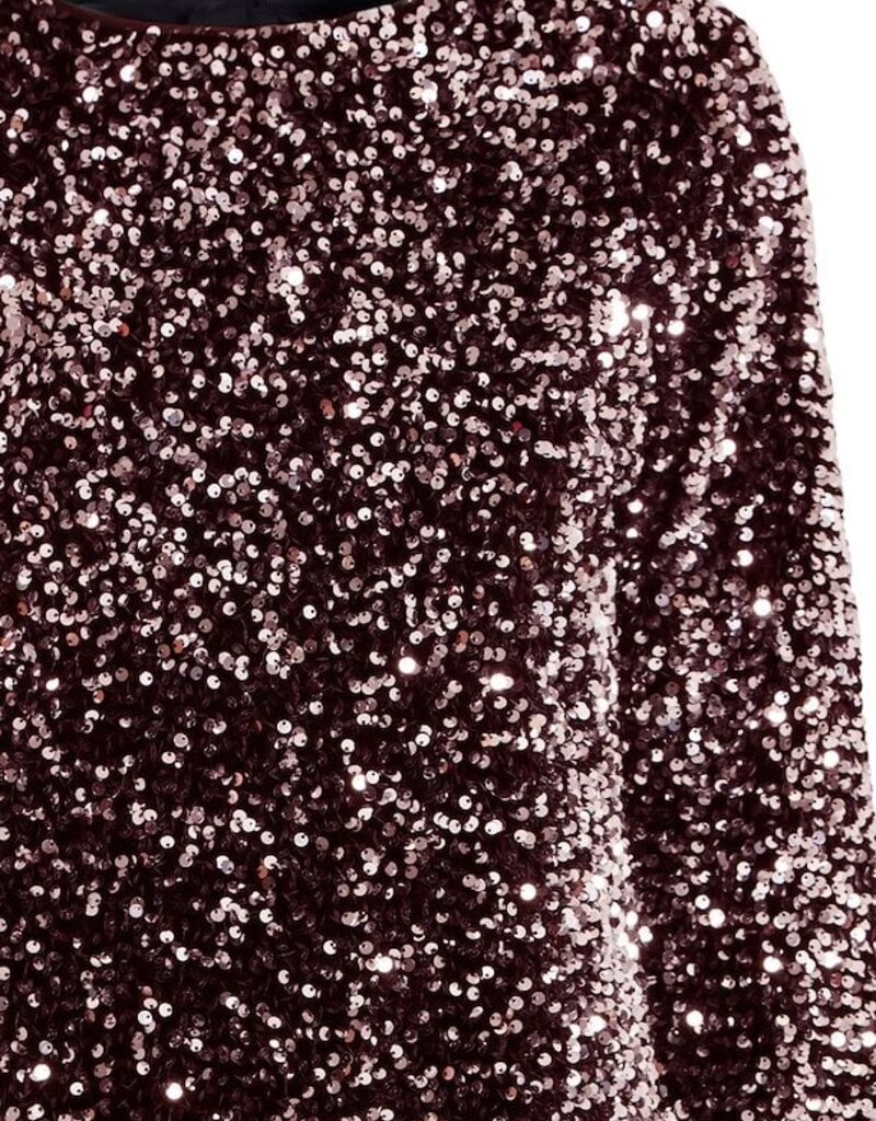 B.Young Paillet Bow Dress