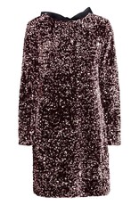 B.Young Paillet Bow Dress in Pink