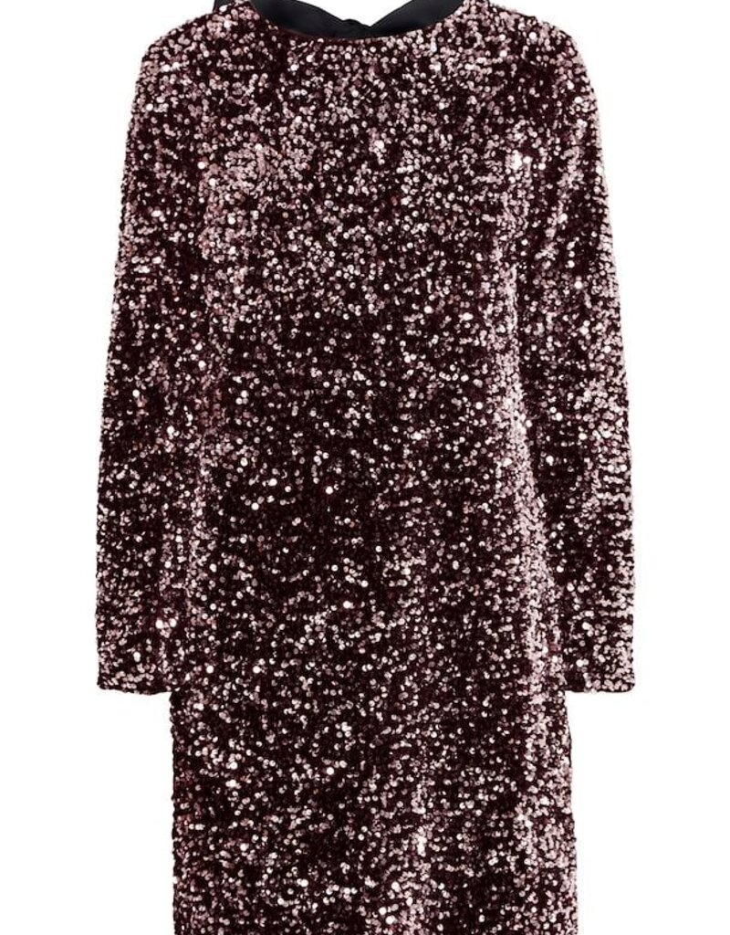 B.Young Paillet Bow Dress