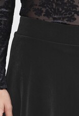 B.Young Perlina Velvet A-Line Skirt