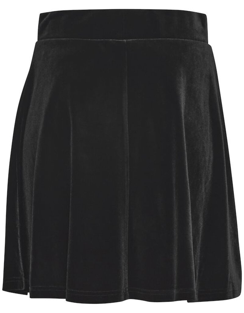 B.Young Perlina Velvet A-Line Skirt