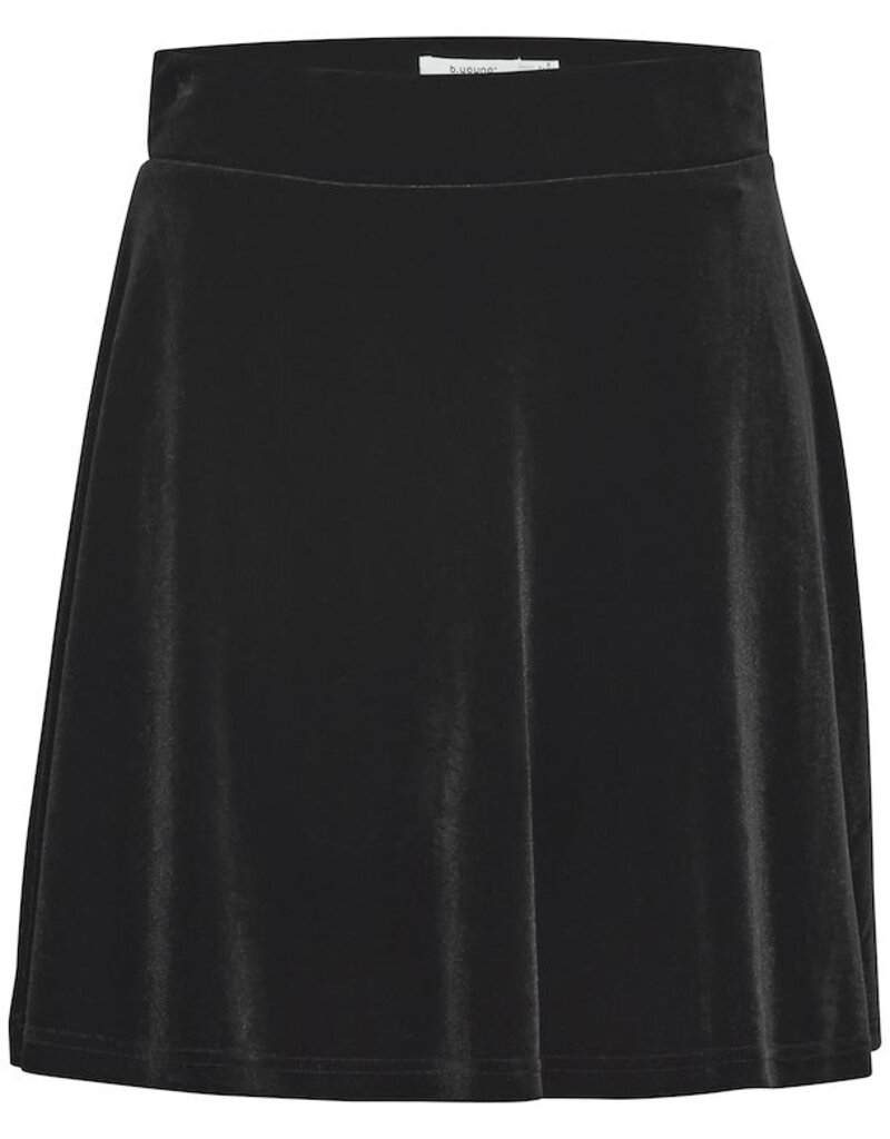 B.Young Perlina Velvet A-Line Skirt