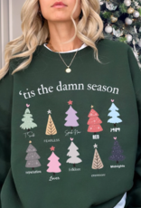 Perfectly Imperfect Designs Taylor Swift Sweatshirt - Tis The Damn Season Green (FINAL SALE)