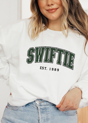 Perfectly Imperfect Designs Swiftie Varsity Crew *Two Colours*