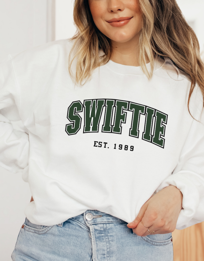 Perfectly Imperfect Designs Taylor Swift - Swiftie Varsity Crew