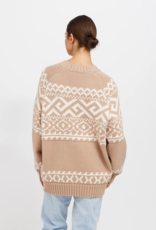 Brunette the Label Fair Isle Sweater