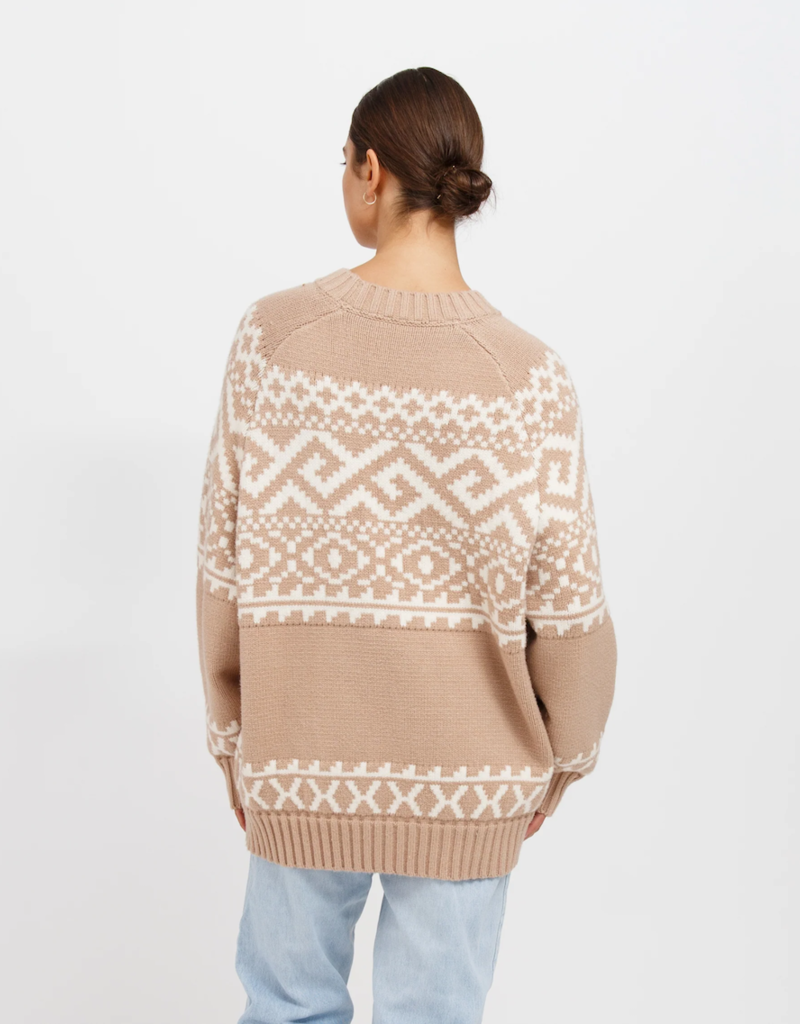 Brunette the Label Fair Isle Sweater (FINAL SALE)