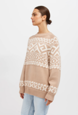 Brunette the Label Fair Isle Sweater (FINAL SALE)