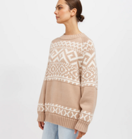 Brunette the Label Brunette the Label - Fair Isle Sweater *Only One Left - L/XL*