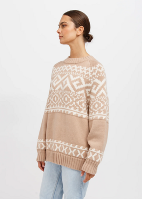Brunette the Label Brunette the Label - Fair Isle Sweater *Only One Left - L/XL*
