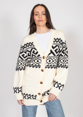 Brunette the Label Brunette the Label - Fair Isle Cardigan *Two Colours*