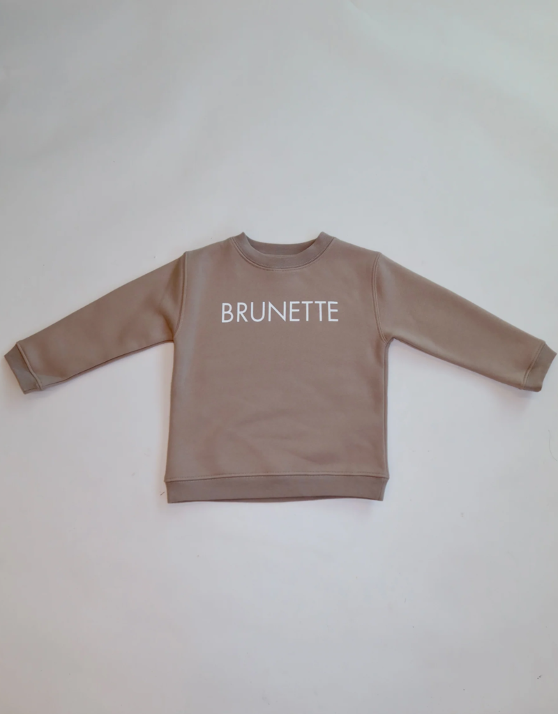 Brunette the Label Kids Brunette Core Crew