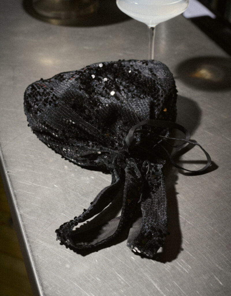 Kaffe Nicole Sequin Pouch Bag