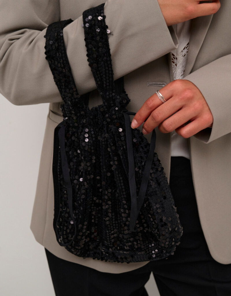 Kaffe Nicole Sequin Pouch Bag