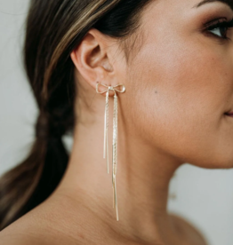 Luna & Stone Blair Bow Earrings