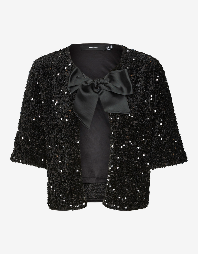 Vero Moda Etta Sequin Bow Cover Up (FINAL SALE)