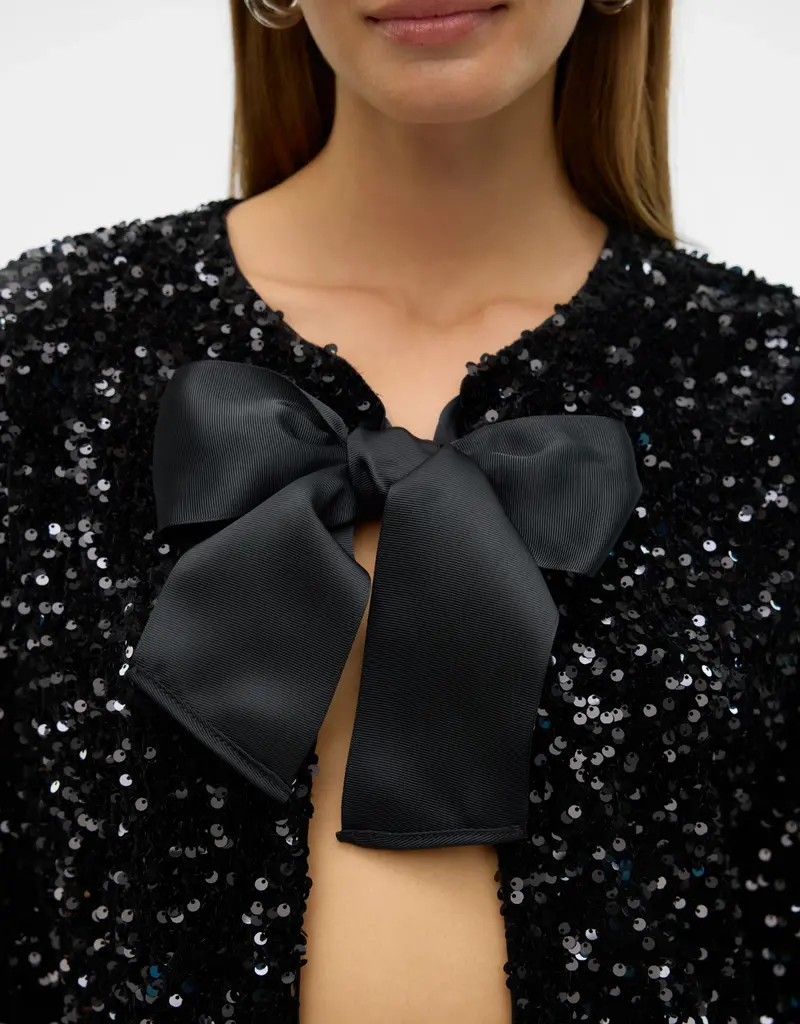 Vero Moda Etta Sequin Bow Cover Up (FINAL SALE)