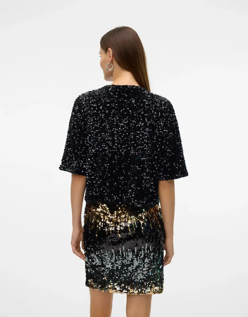 Vero Moda Etta Sequin Bow Cover Up (FINAL SALE)
