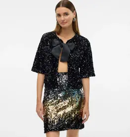 Vero Moda Etta Sequin Bow Cover Up