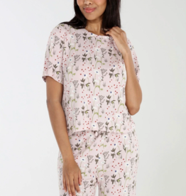 Honeydew All American PJ Set in Luster Floral