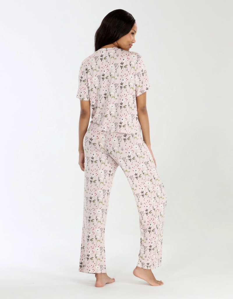 Honeydew All American PJ Set in Luster Floral