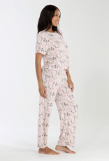 Honeydew All American PJ Set in Luster Floral