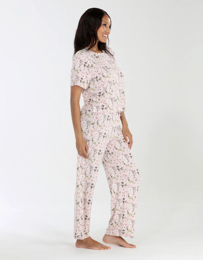 Honeydew All American PJ Set in Luster Floral