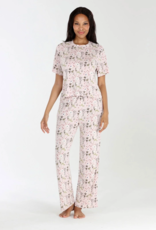 Honeydew All American PJ Set in Luster Floral