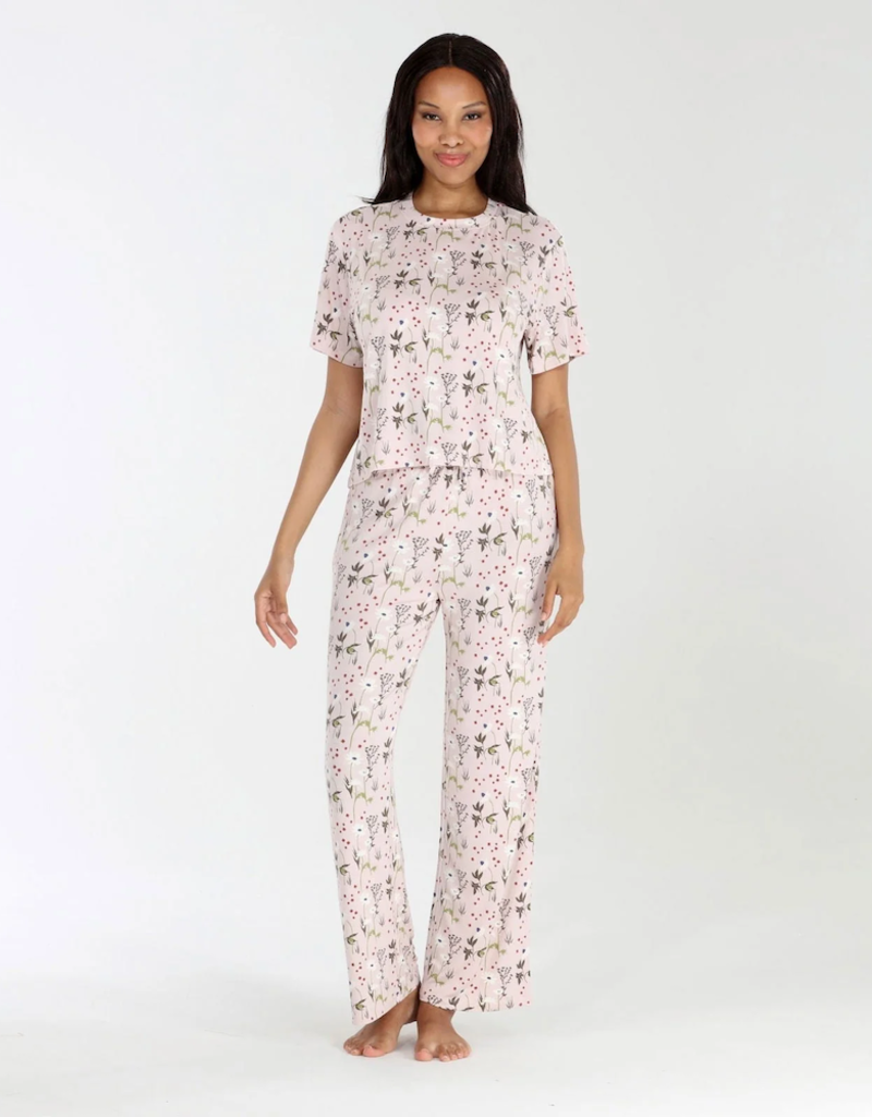 Honeydew All American PJ Set in Luster Floral