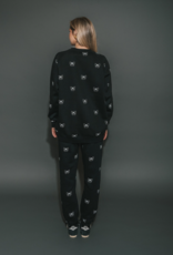 Brunette the Label All Over Bow Oversized Jogger (FINAL SALE)