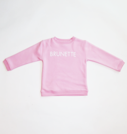 Brunette the Label Brunette the Label - Kids Brunette Core Crew *Two Colours*