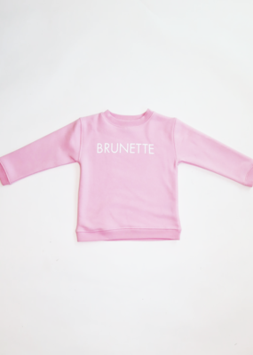 Brunette the Label Brunette the Label - Kids Brunette Core Crew *Two Colours*