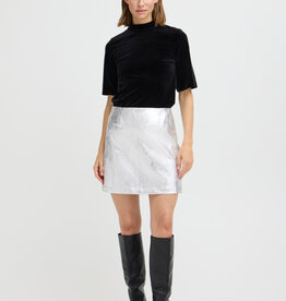 B.Young Dalamo Metallic Mini Skirt *Only One Left - 10*