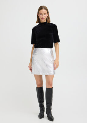 B.Young Dalamo Metallic Mini Skirt *Only One Left - 10*