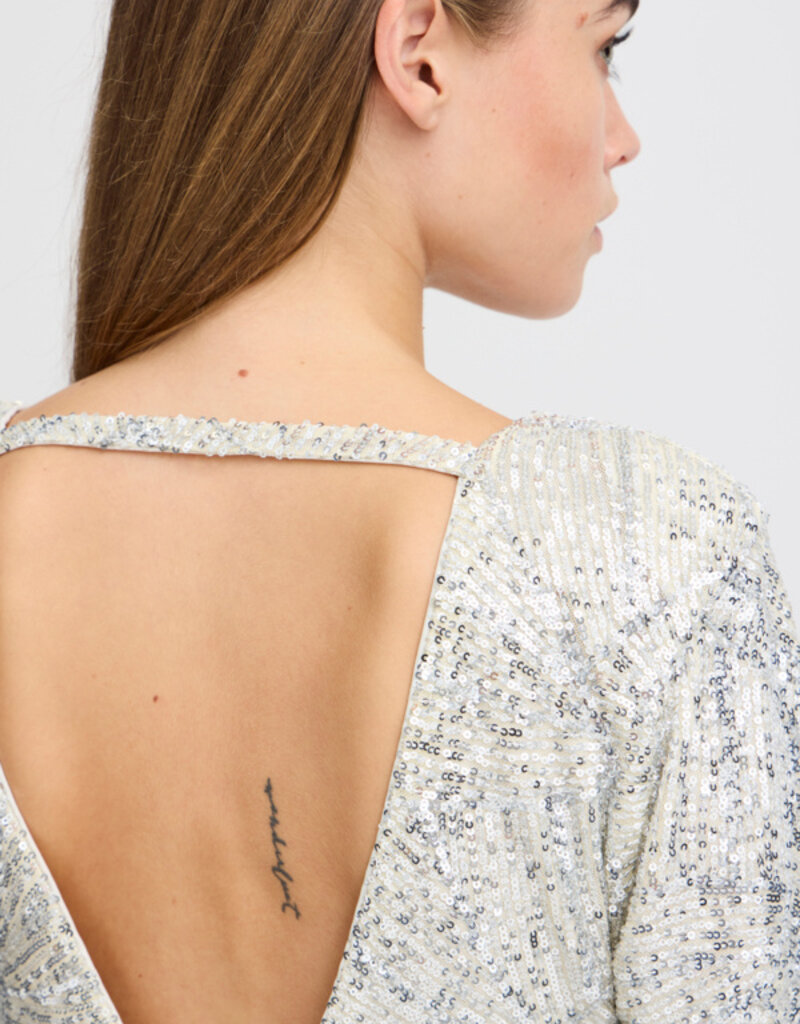 ICHI Fauca Sequin Dress